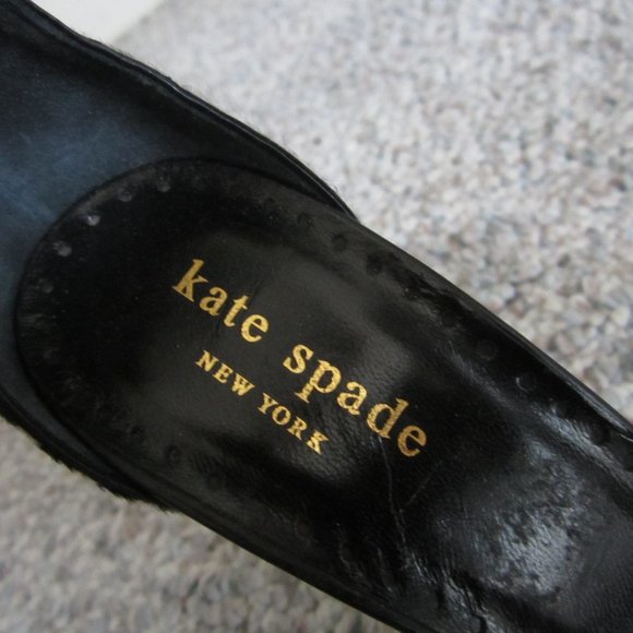 Kate Spade Zebra Print Heeled Ankle Strap Sandal - Picture 8 of 8